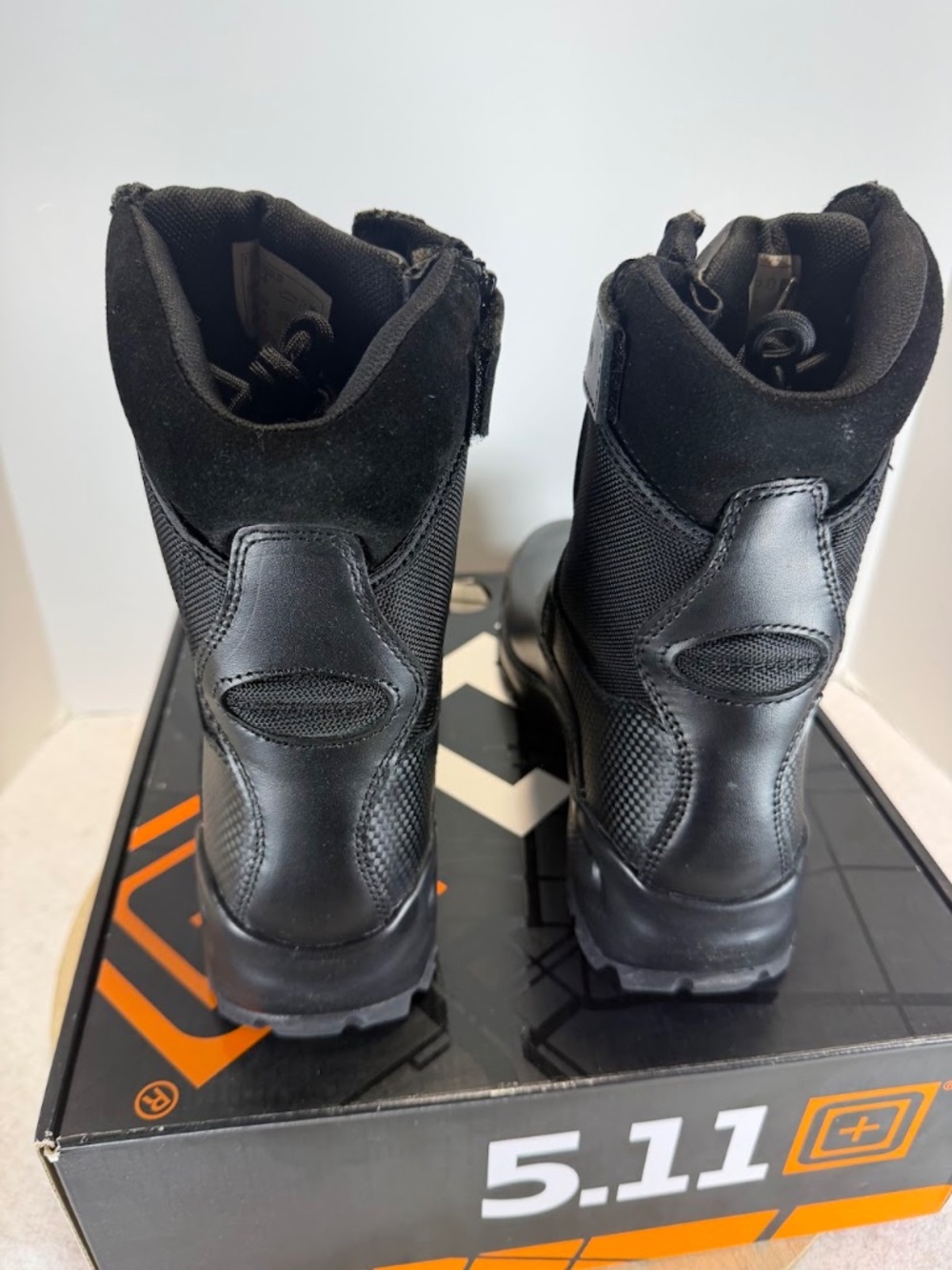 5.11 Tactical ATAC 8 Storm Mens 10.5 R Waterproof Side Zip Duty Boots 12004 - Picture 5 of 8
